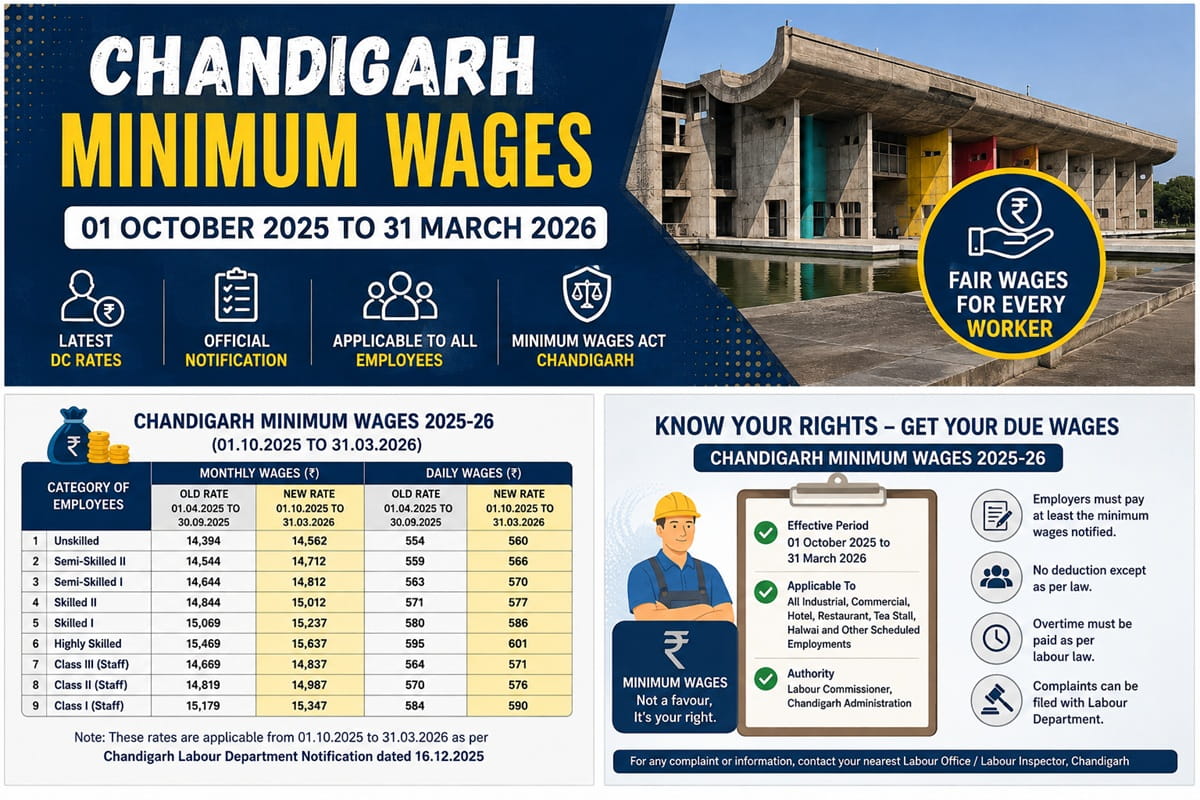 chandigarh minimum wages