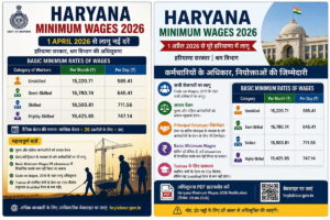Haryana Minimum Wages 2026: New Rates From 1 April 2026 minimum wages haryana 2026