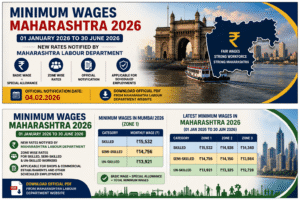 minimum wages maharashtra 26 27